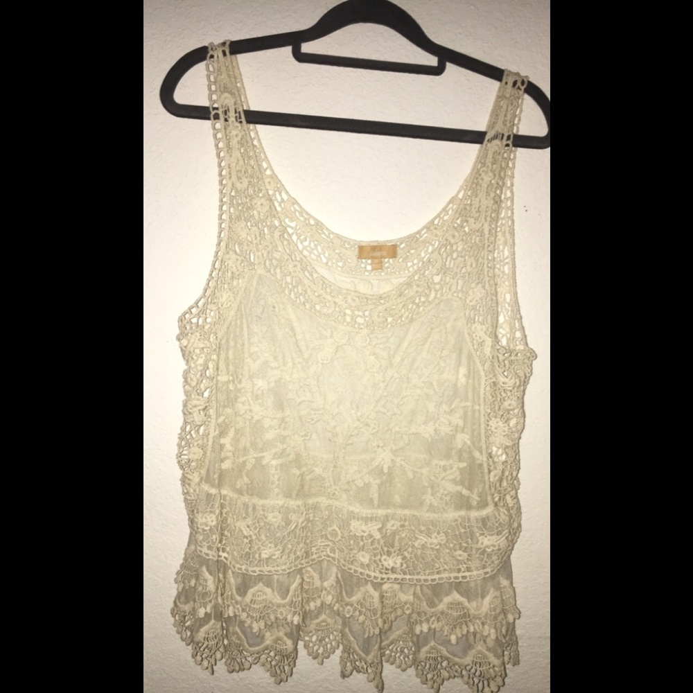 I bought this Laced tank top from Dillard’s!!